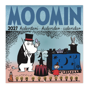 Seinäkalenteri 20x20 2027 Putinki Muumi