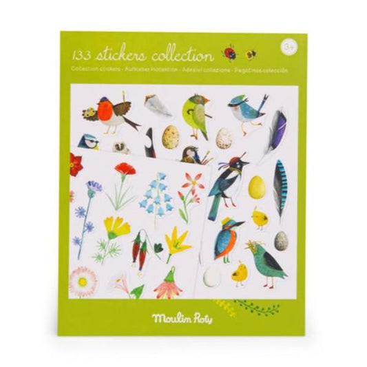 Sticker pack Moulin Roty - Birds