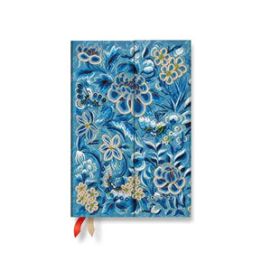 Lukuvuosikalenteri Mini 2026-2027 Paperblanks 18kk - Blue Willow, horizontal