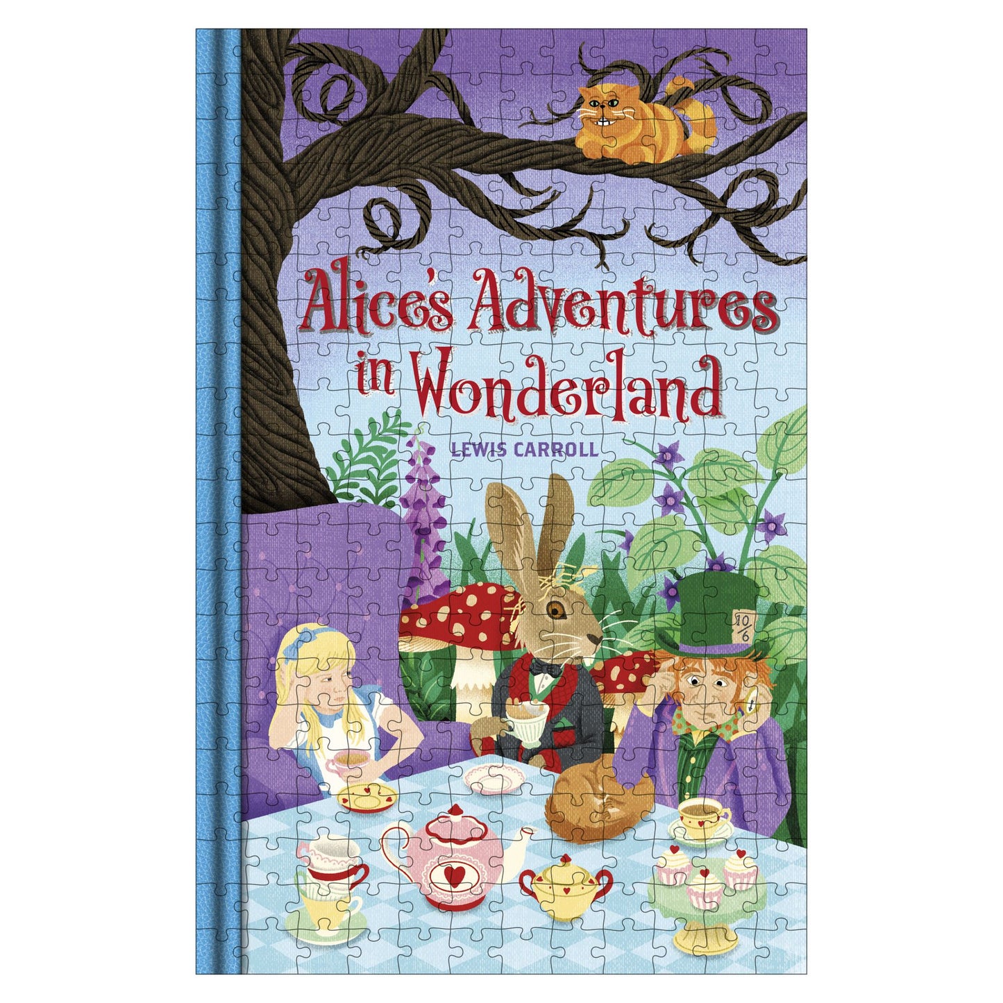 Palapeli 252 palaa Professor Puzzle - Alice in Wonderland