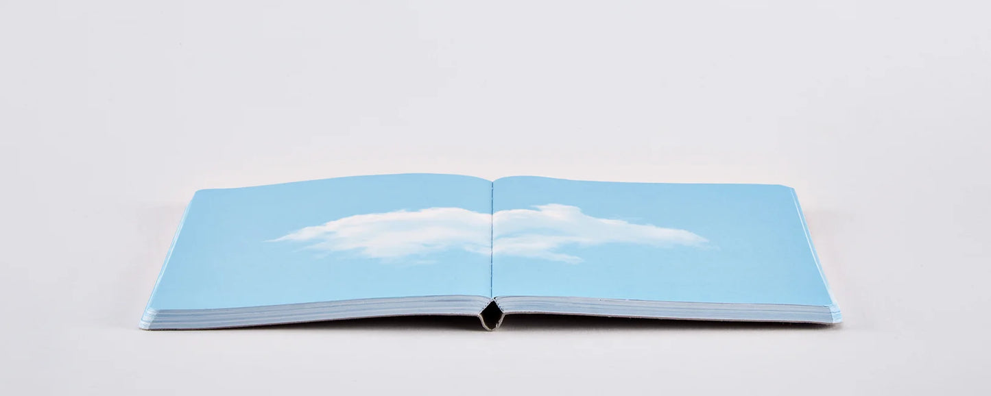 Notebook M nuuna - Inspiration Book, Cloud Blue