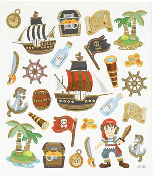 Sticker sheet - Pirate
