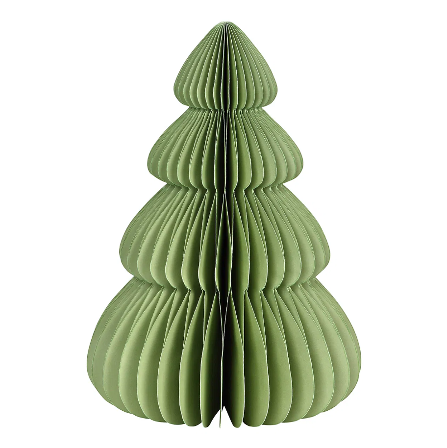 Joulukoriste Wurm - Honeycomb Christmas tree green, small