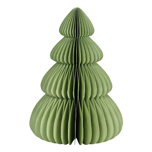 Joulukoriste Wurm - Honeycomb Christmas tree green, small