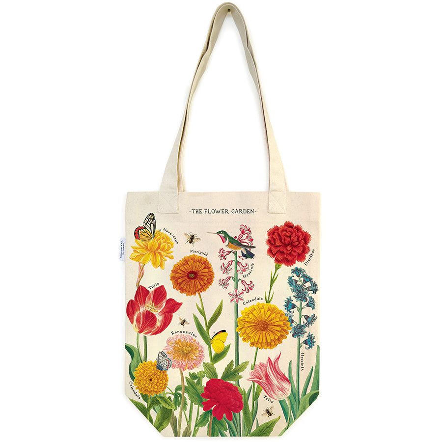 Canvas bag Cavallini - Flower Garden