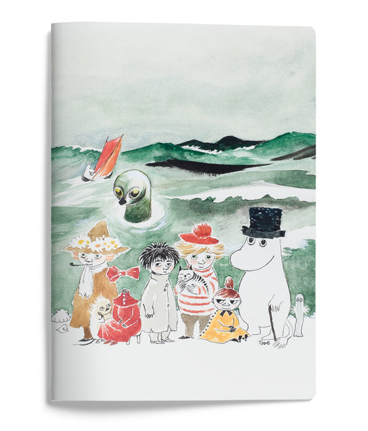 Booklet A5 Moomin - Sea monster