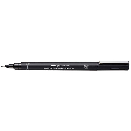 Fiber tip pen Uni Pin - 09 Black