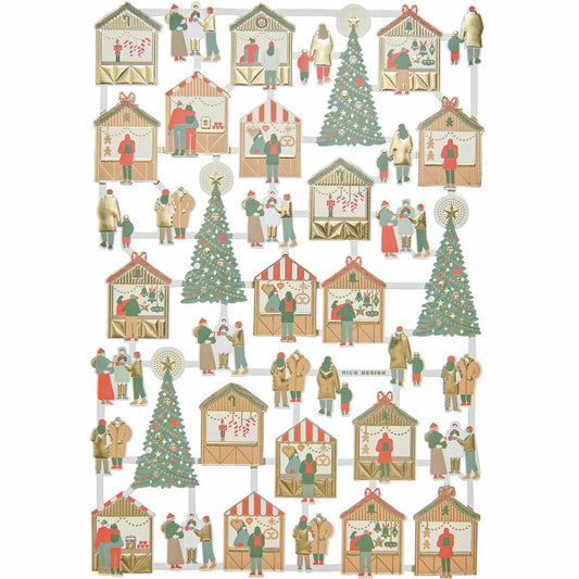 Glossy Paper Poetry - Christmas Market