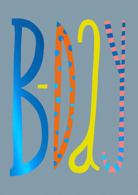 Postcard Putinki Letters - B-day