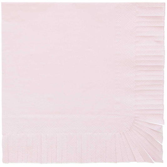 Lautasliina 20 kpl Rico Design - Rose fringes