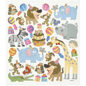 Sticker Sheet - Animals Birthday