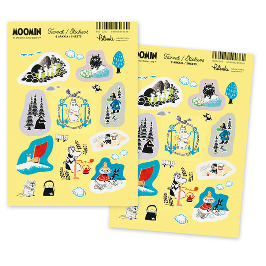 Sticker pack A5 Putinki Moomin - Moomingame