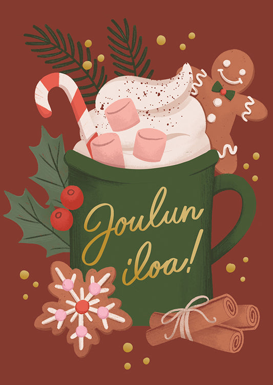 Christmas card Kaisu Sandberg - Cocoa mug