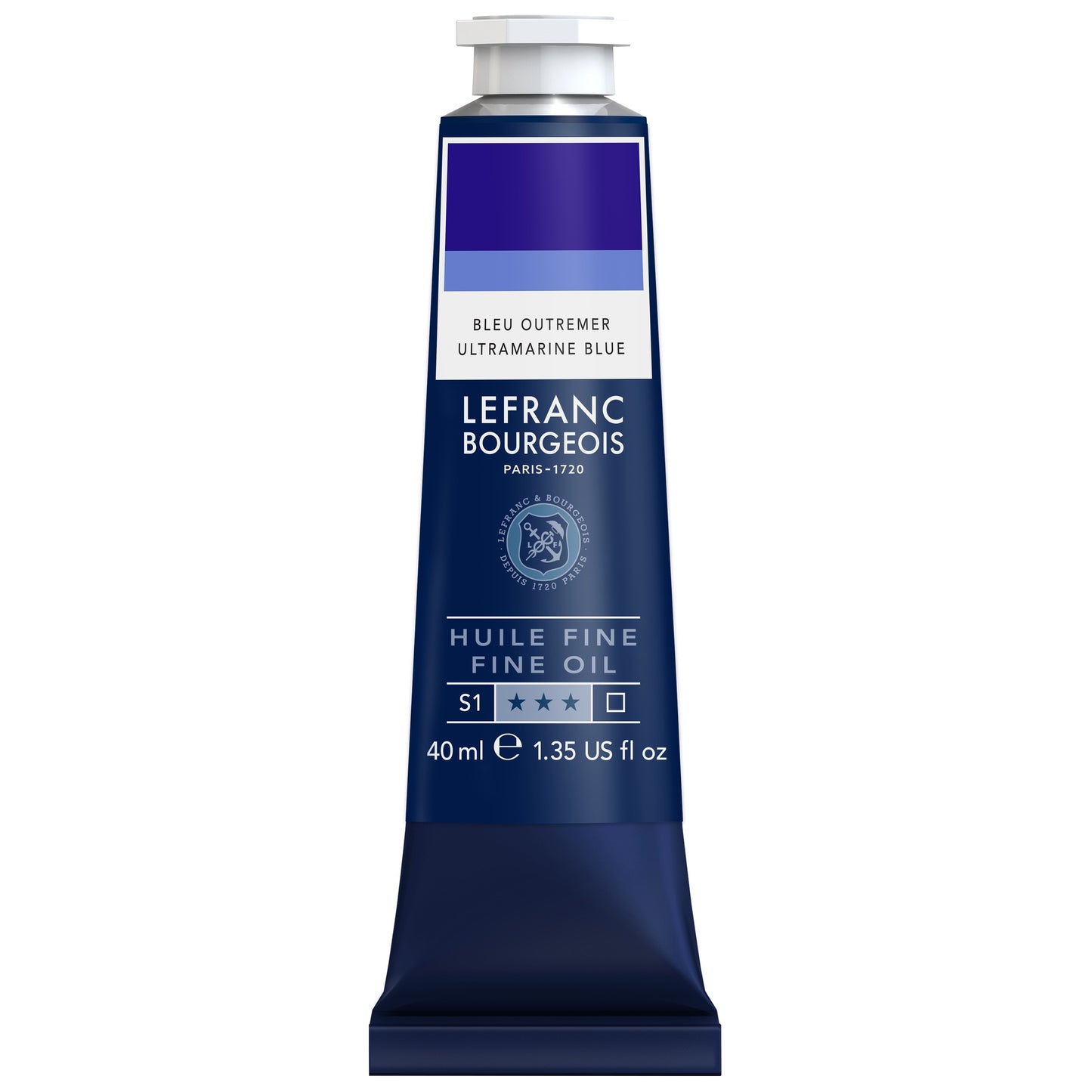 LB Fine Oil 40ml 043 Ultramarine, öljyväri