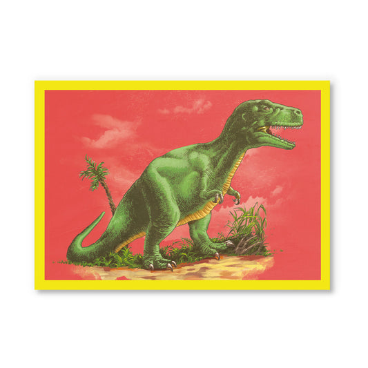 Postikortti Ohh Deer - T-Rex