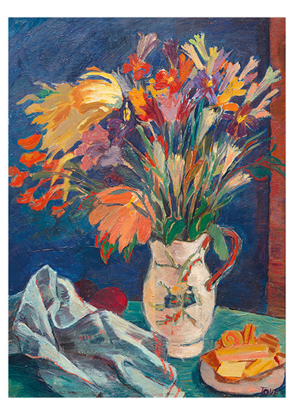 Postikortti Tove Jansson - Kukka-asetelma