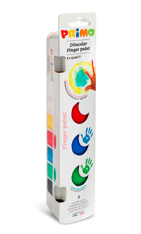 Sormivärit Primo 25ml - 6 väriä