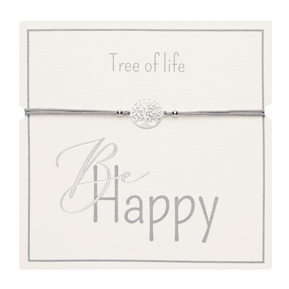 Rannekoru HCA Be Happy - Tree of life, silver