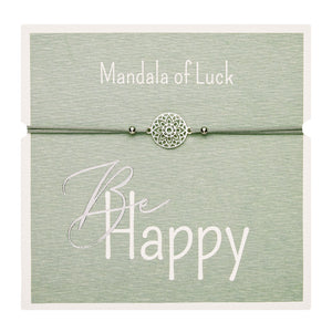 Rannekoru HCA Be Happy - Mandala of luck, silver