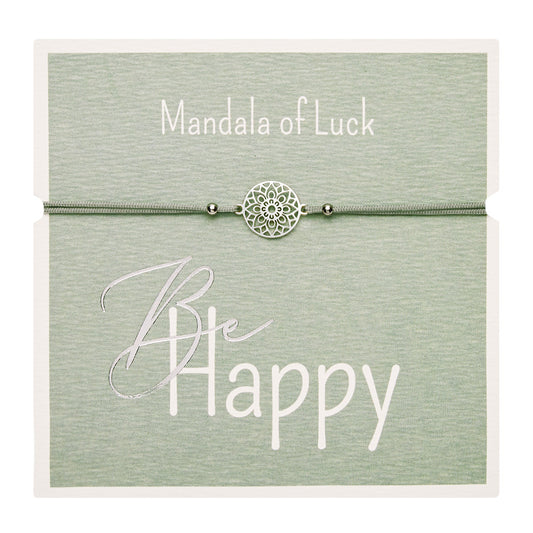 Rannekoru HCA Be Happy - Mandala of luck, silver
