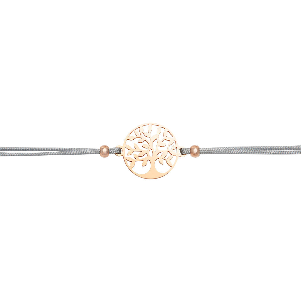 Rannekoru HCA Be Happy - Tree of life, rose gold