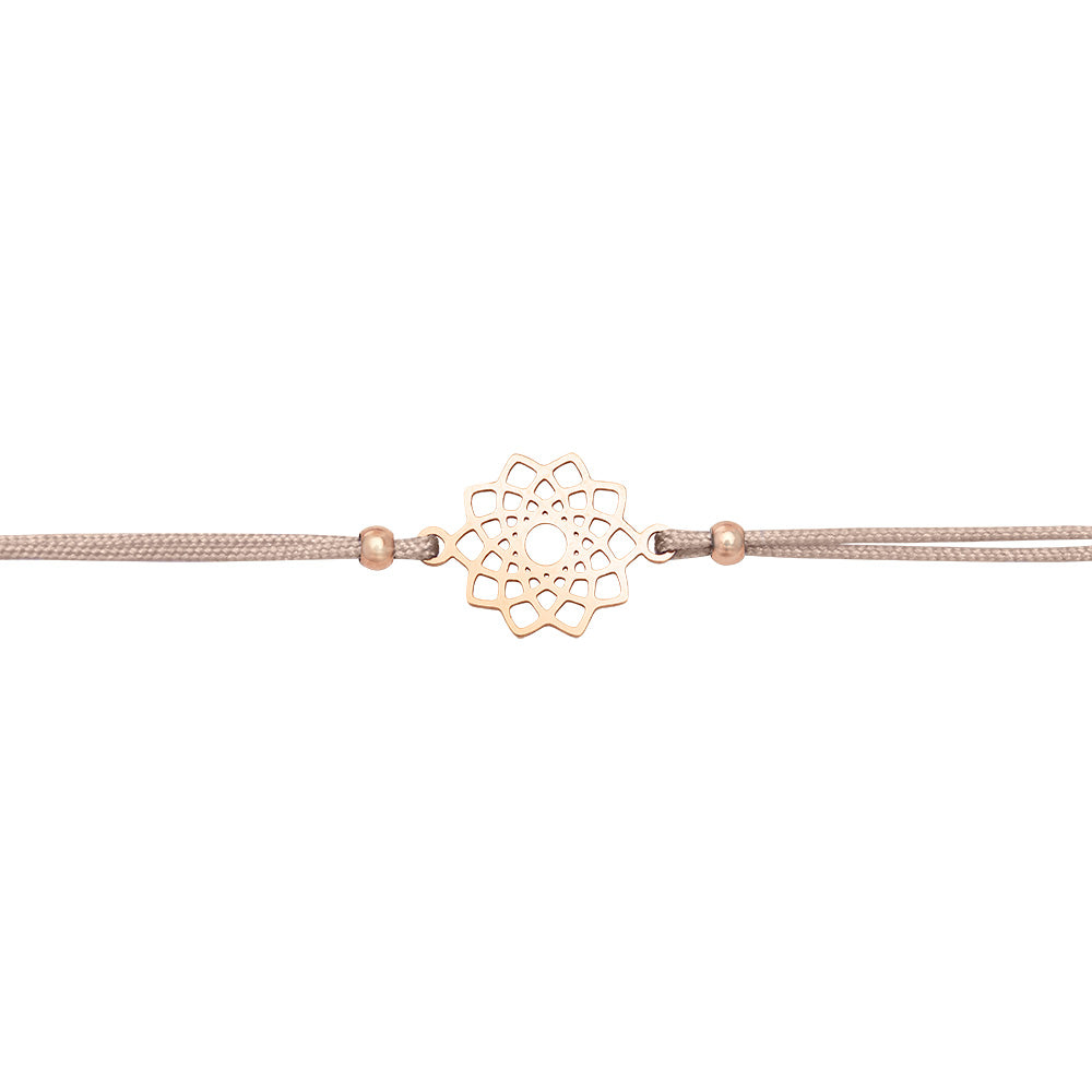 Rannekoru HCA Be Happy - Flower, rose gold