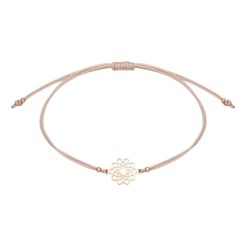 Rannekoru HCA Be Happy - Flower, rose gold