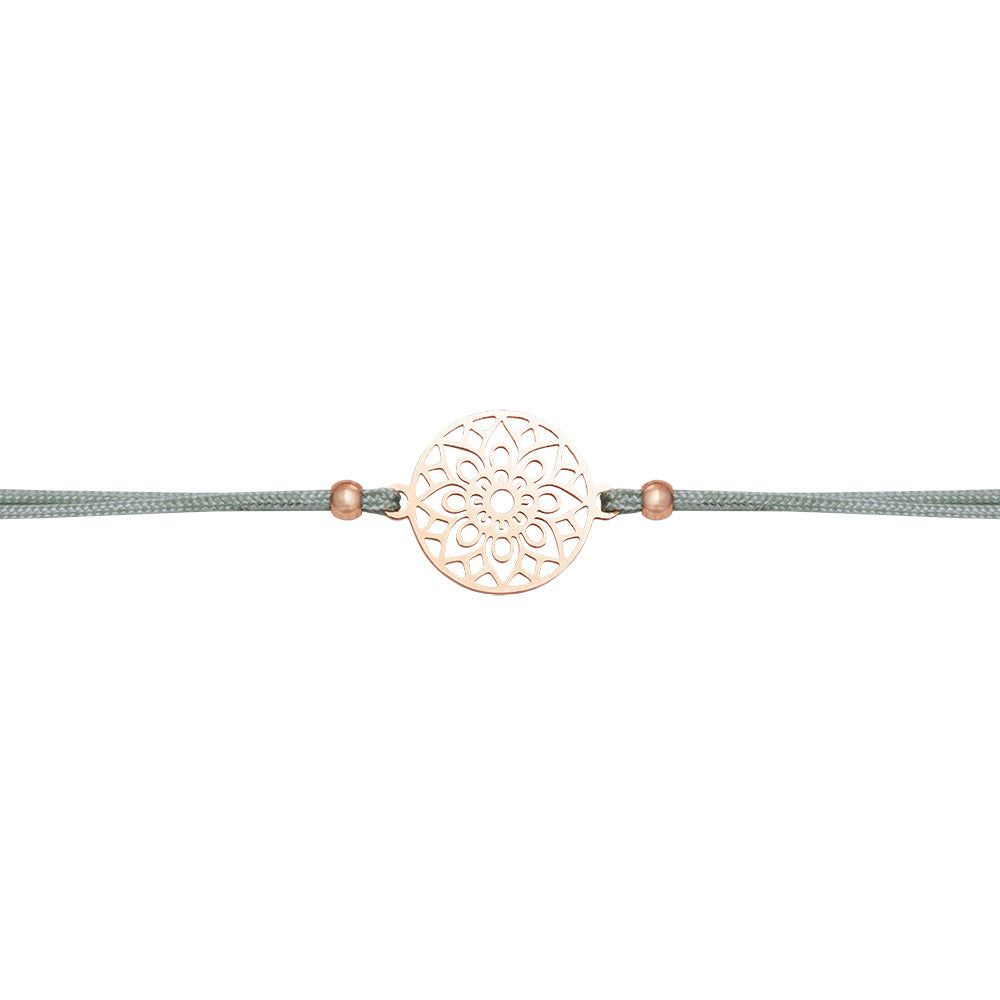 Rannekoru HCA Be Happy - Mandala of luck, rose gold