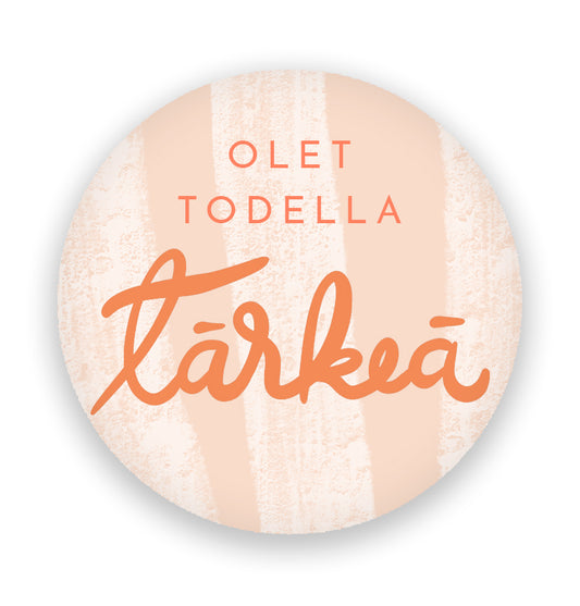 Magneetti Putinki Letters M - Olet todella tärkeä