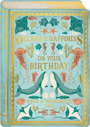 2-osainen kortti Storybook - Oceans of Happiness