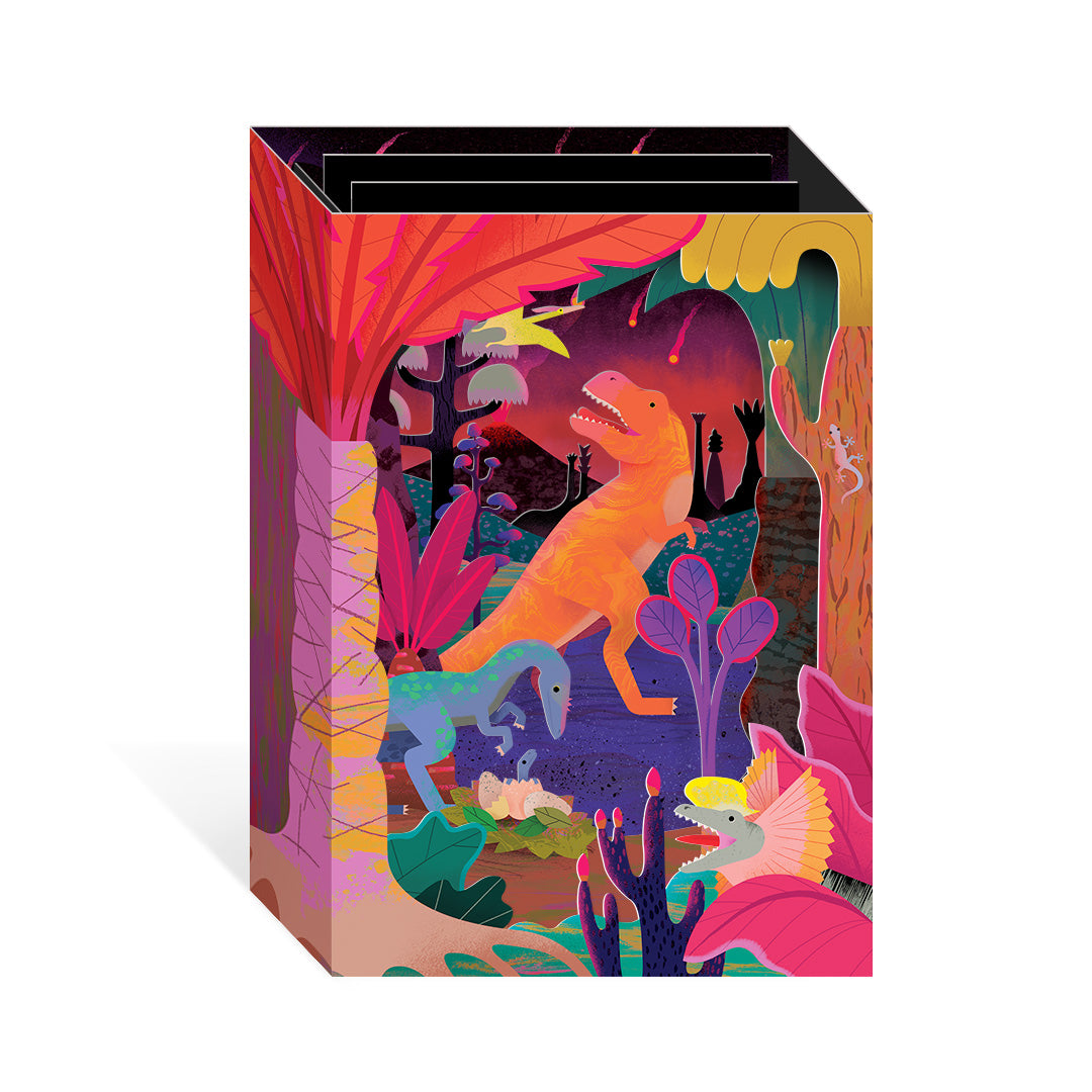 3D-kortti Ohh Deer Pop-up - Dinosaurs