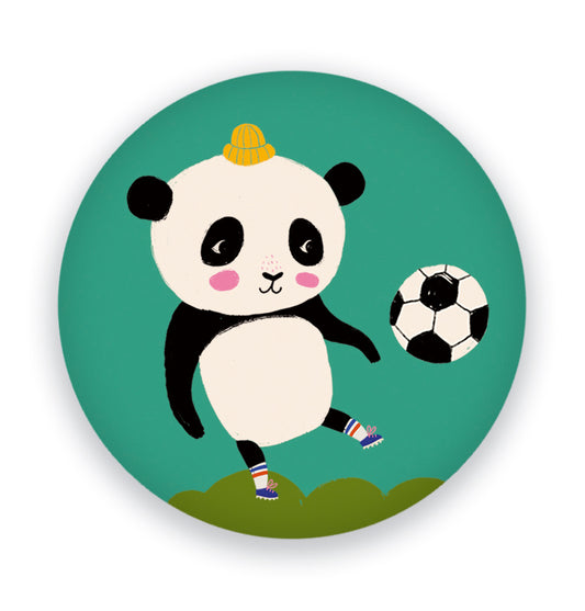 Magneetti Mira Mallius - Panda ja jalkapallo