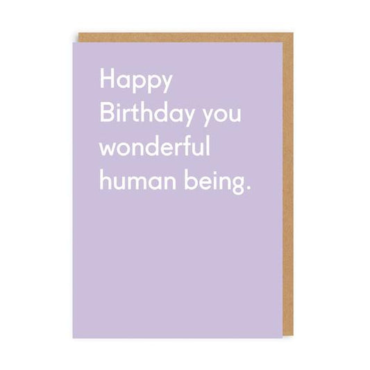 2-part card Ohh Deer - Wonderful human being