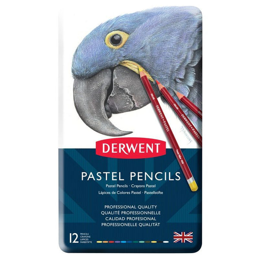 Pastellivärikynät 12 kpl Derwent - Pastel Pencil