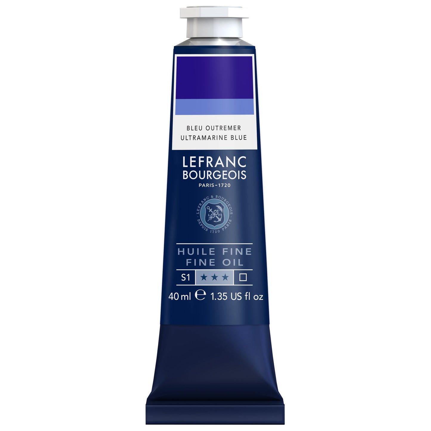 LB Fine Oil 40ml 043 Ultramarine, öljyväri