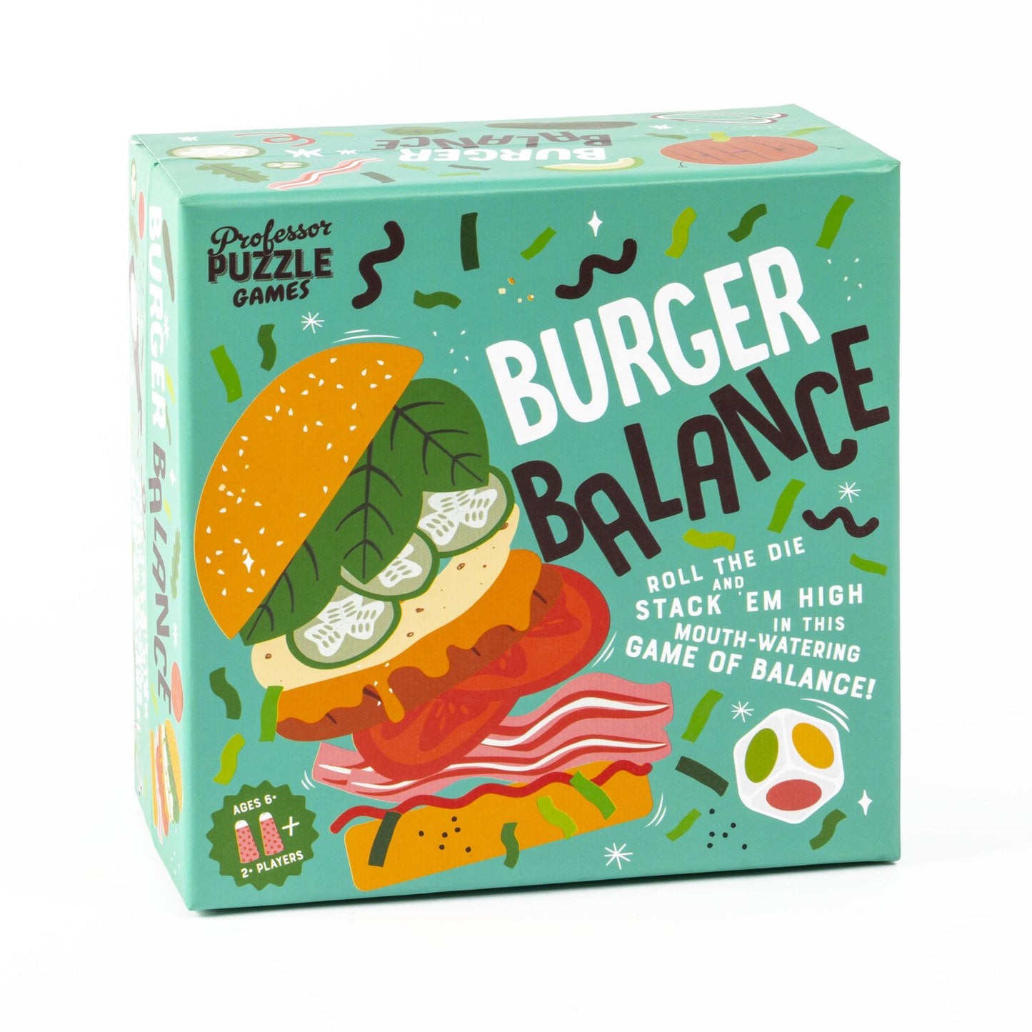 Board game Professor Puzzle - Burger Balance