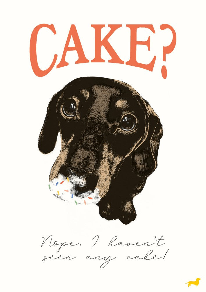 2-osainen kortti The Art File - Cake?