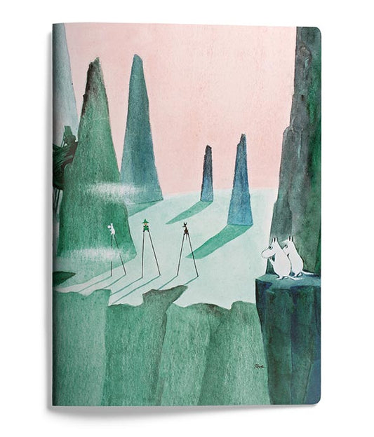 Booklet A5 Moomin - Walking on stilts