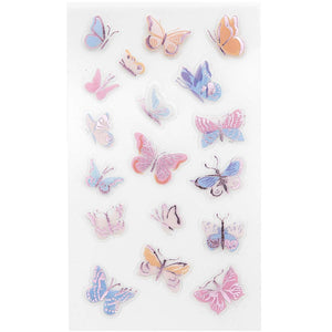 Sticker set Paper Poetry - La Vie en Rose, Butterflies