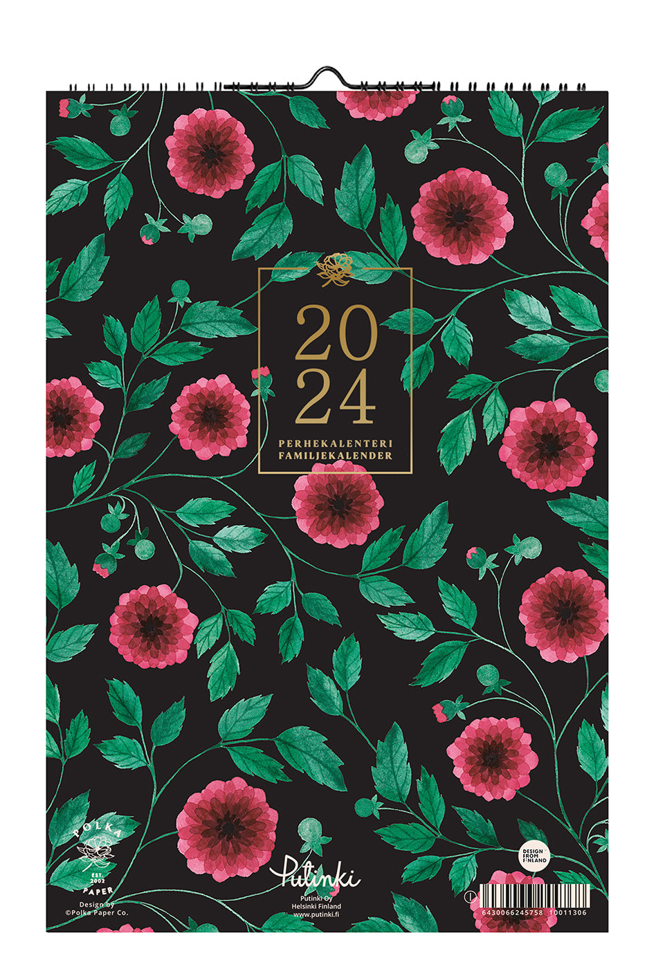 Family calendar - Polka Paper 2024