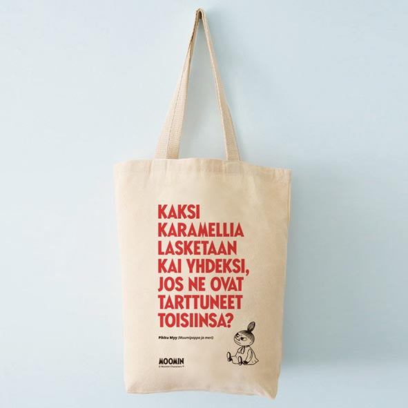 Canvas bag Moomin - Two candies