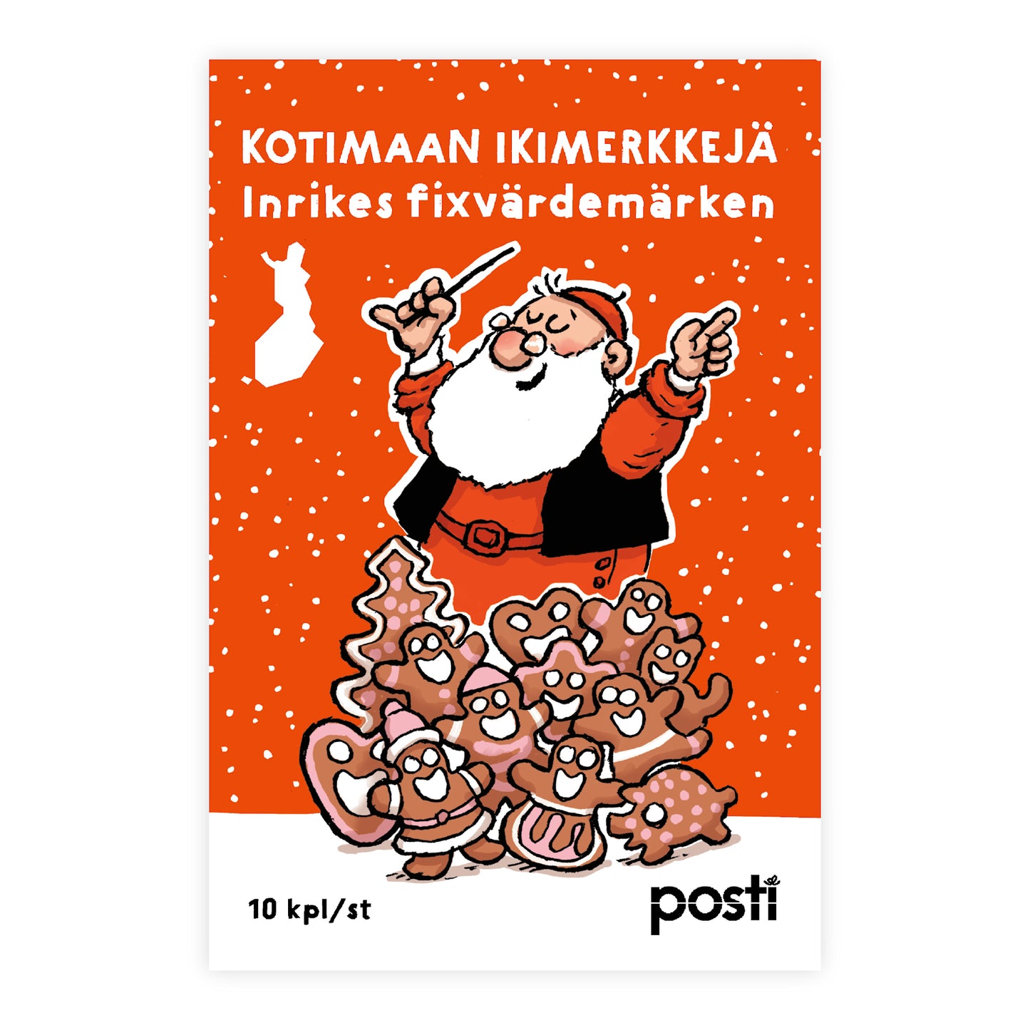 Kotimaan ikimerkki 10 kpl - Piparikuoro