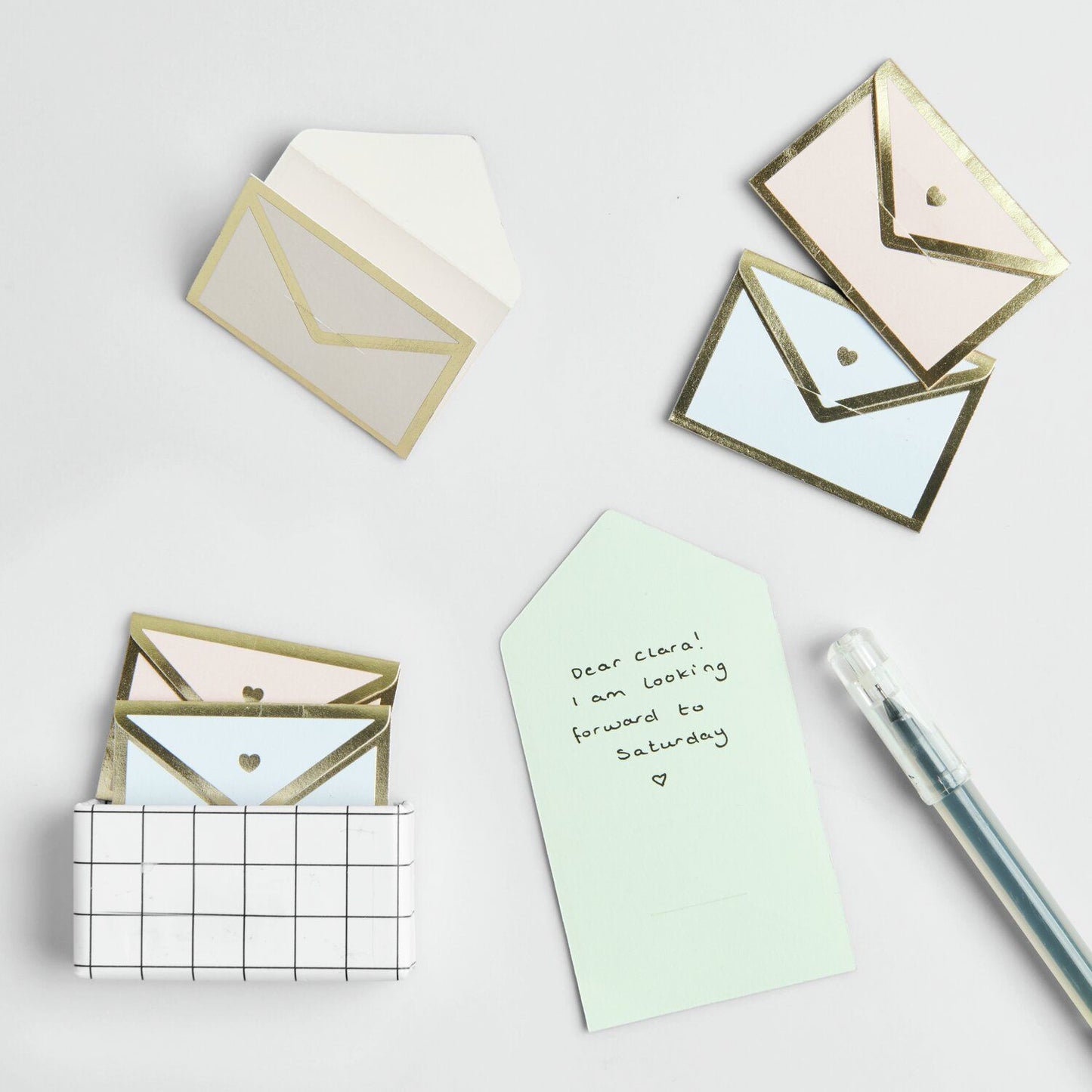 Mini kirjesetti Rico Paper Poetry - Pastel