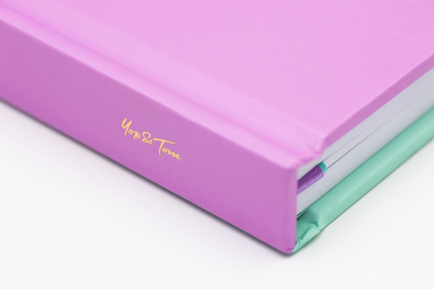 Notebook A5 Yop & Tom - Lilac & Mint