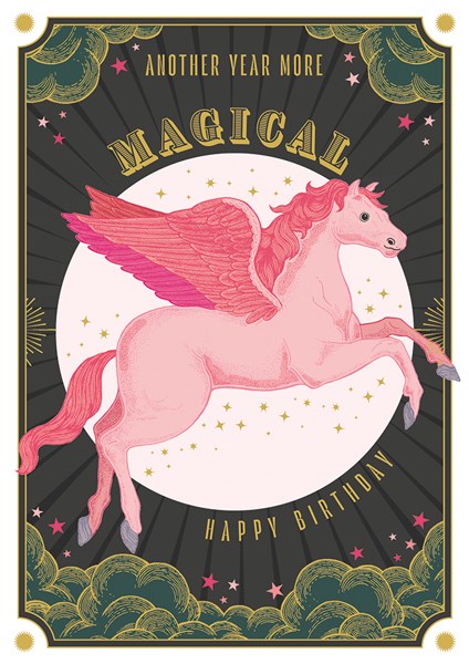 2-part card Soulmates - Horse