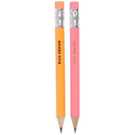 Pencils Paper Poetry - Mini Pink and Orange