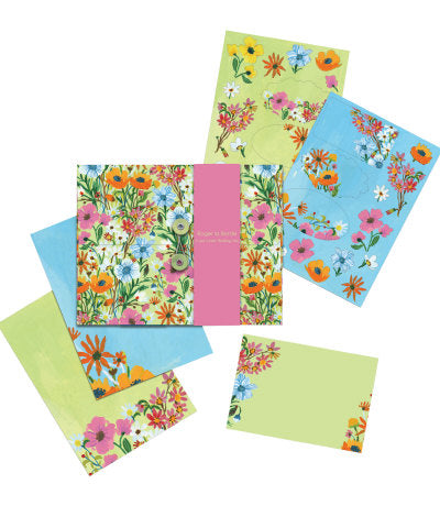 Kirjepaperisetti Roger La Borde - Flower Field