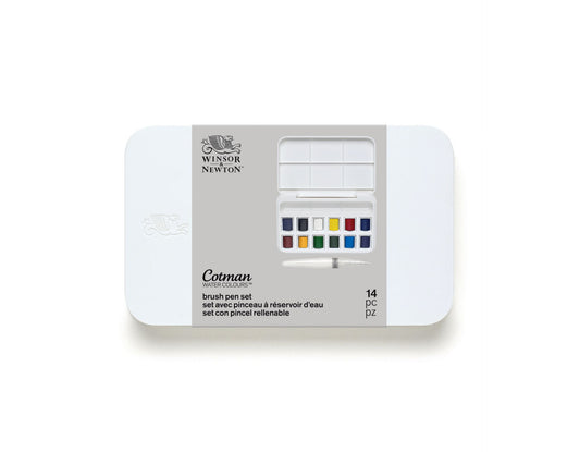 Watercolor set WN Cotman - 12 half buttons