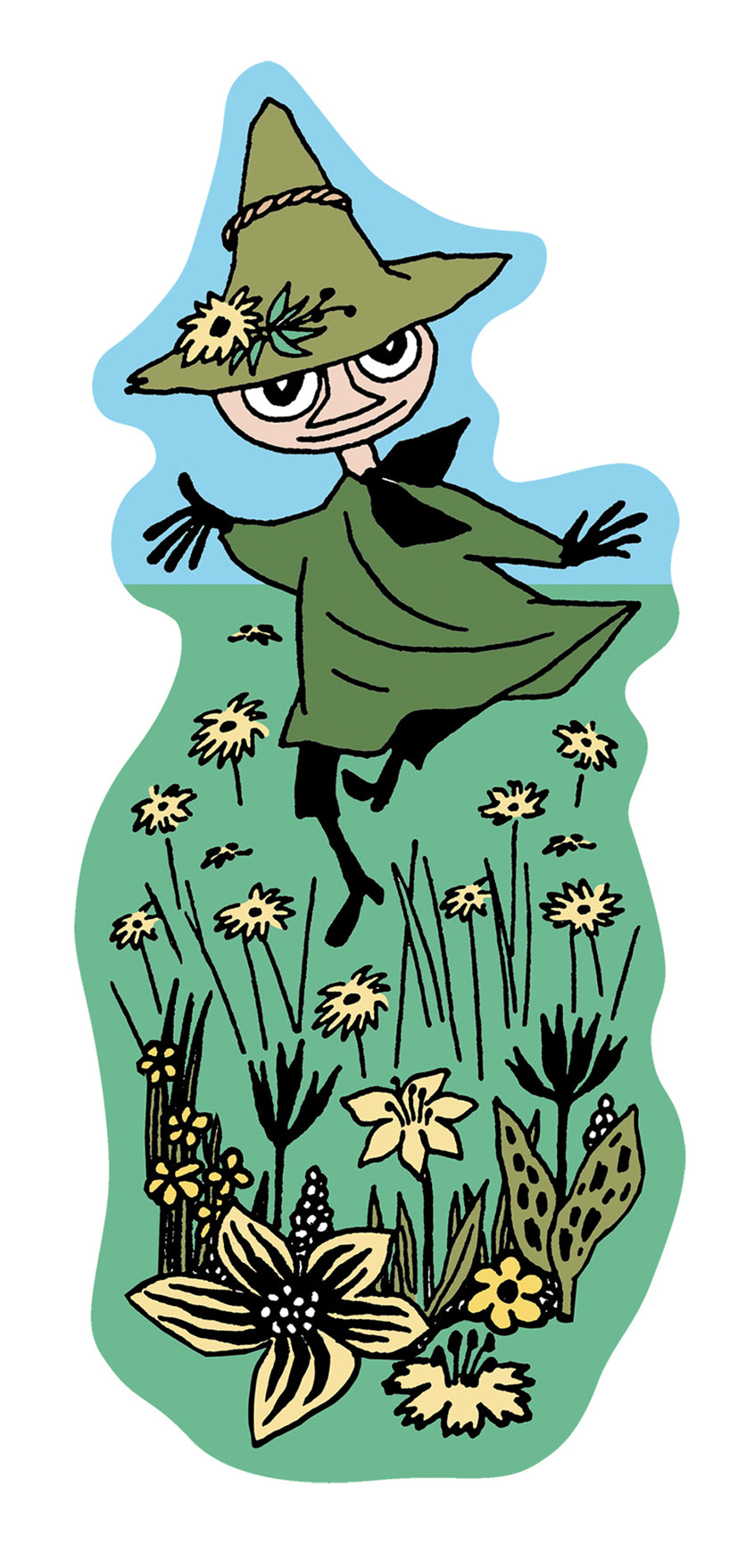 Bookmark Putinki Moomin - Snufkin