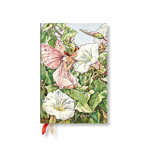 Viikkopäivyri Mini 2027 Paperblanks 12kk - Bindweed Fairy
